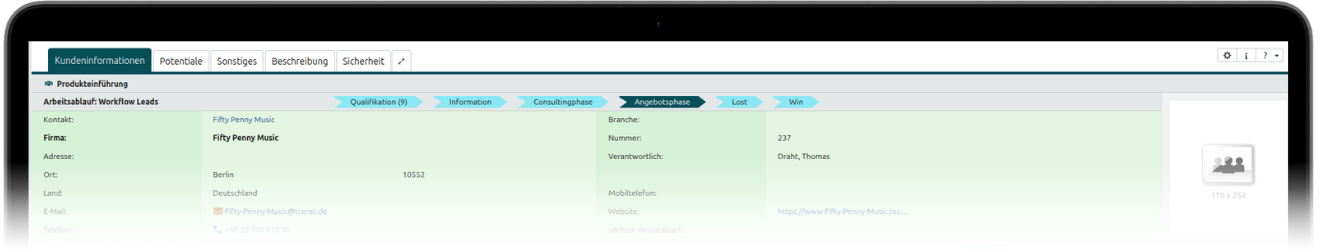 Workflows in TecArt