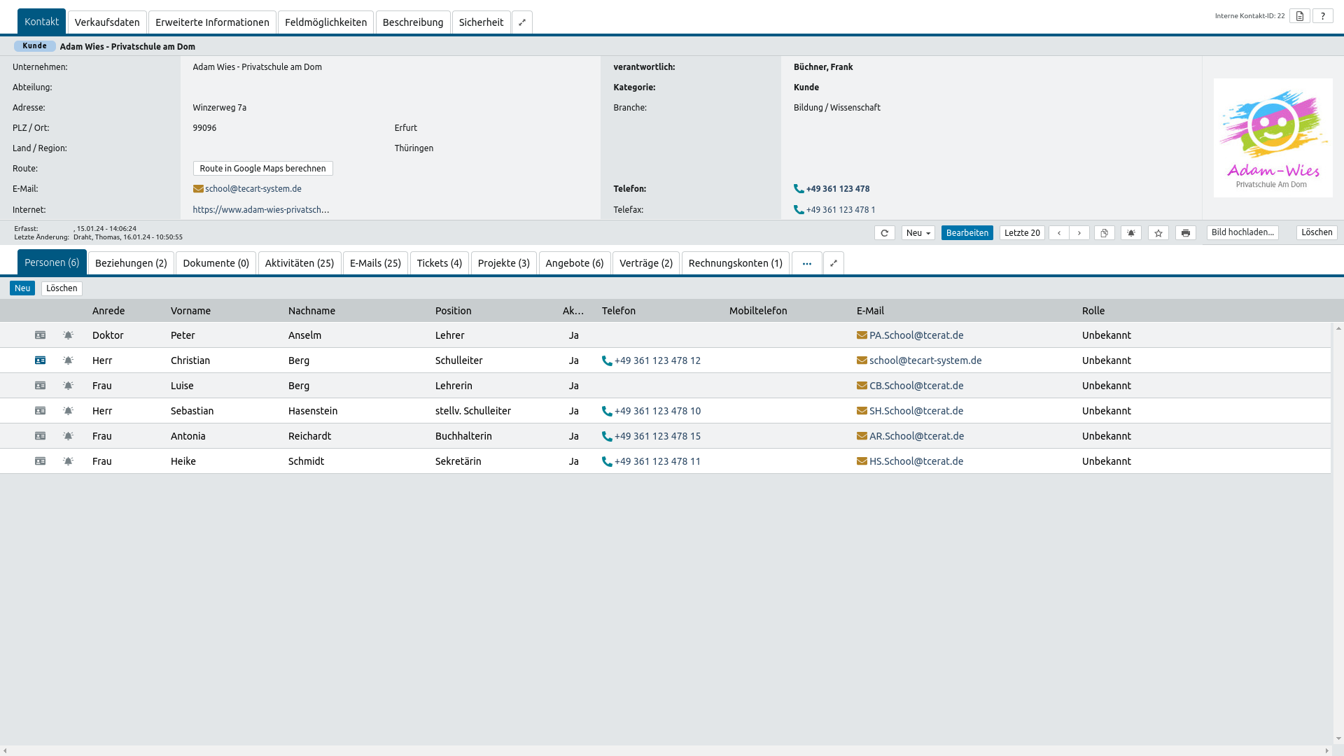 Personenverknüpfung