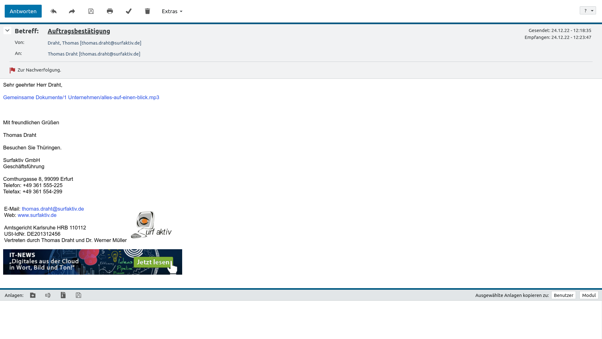 E Mail