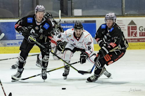 Die TecArt Black Dragons auf dem Eis Die TecArt Black Dragons auf dem Eis